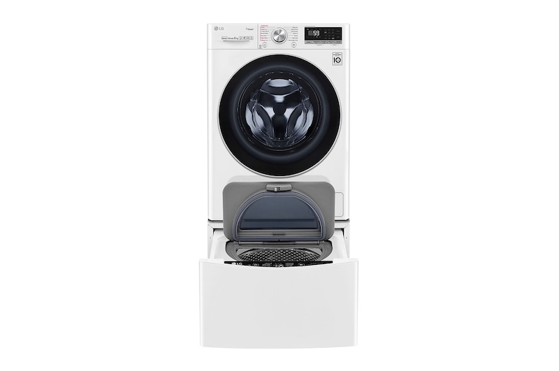 LG 10kg Total Washing Load TWINWash® System including LG MiniWasher, WV7-1408W-WTP20WY