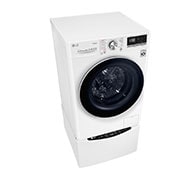 LG 10kg Total Washing Load TWINWash® System including LG MiniWasher, WV7-1408W-WTP20WY