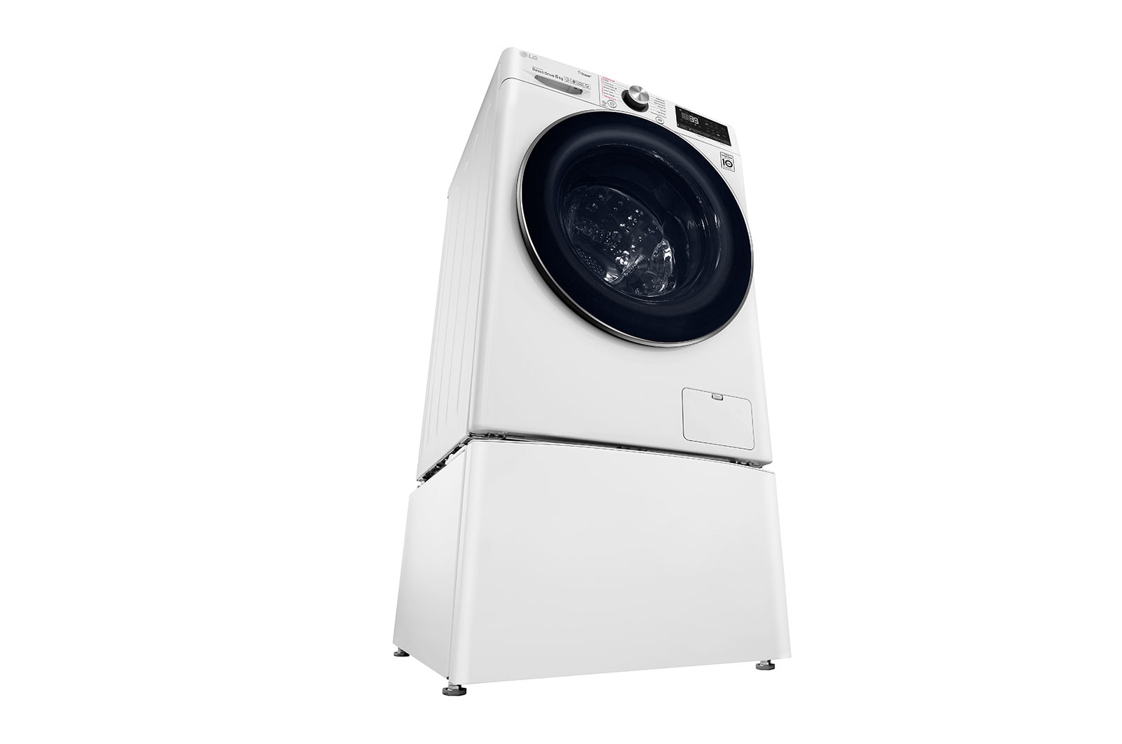 LG 10kg Total Washing Load TWINWash® System including LG MiniWasher, WV9-1408W-WTP20WY