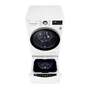 LG 10kg Total Washing Load TWINWash® System including LG MiniWasher, WV9-1408W-WTP20WY
