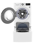 LG 10kg Total Washing Load TWINWash® System including LG MiniWasher, WV9-1408W-WTP20WY