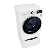 LG 10kg Total Washing Load TWINWash® System including LG MiniWasher, WV9-1408W-WTP20WY