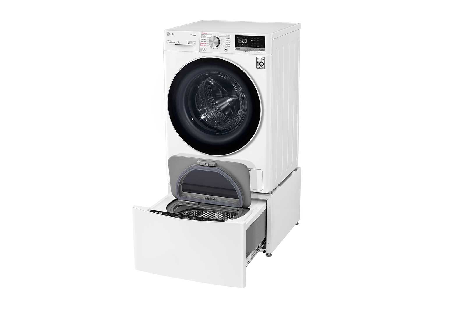 LG 11kg Total Washing Load TWINWash® System including LG MiniWasher, WVC5-1409W-WTP20WY