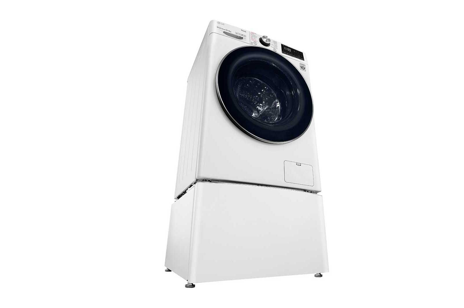 LG 12kg Total Washing Load TWINWash® System including LG MiniWasher, WVC9-1410W-WTP20WY
