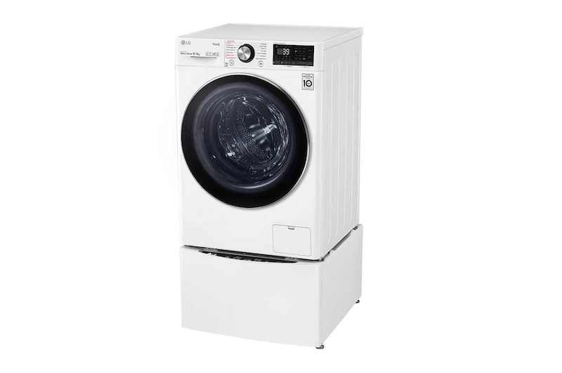 LG 12kg Total Washing Load TWINWash® System including LG MiniWasher, WVC9-1410W-WTP20WY