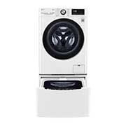 LG 12kg Total Washing Load TWINWash® System including LG MiniWasher, WVC9-1410W-WTP20WY