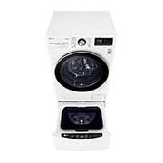 LG 12kg Total Washing Load TWINWash® System including LG MiniWasher, WVC9-1410W-WTP20WY