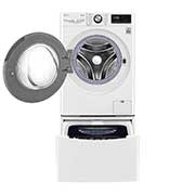 LG 12kg Total Washing Load TWINWash® System including LG MiniWasher, WVC9-1410W-WTP20WY