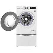 LG 12kg Total Washing Load TWINWash® System including LG MiniWasher, WVC9-1410W-WTP20WY