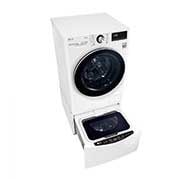 LG 12kg Total Washing Load TWINWash® System including LG MiniWasher, WVC9-1410W-WTP20WY