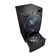LG 19.5kg Total Washing Load TWINWash® System including LG MiniWasher, WXLC-1116B-WTP357B