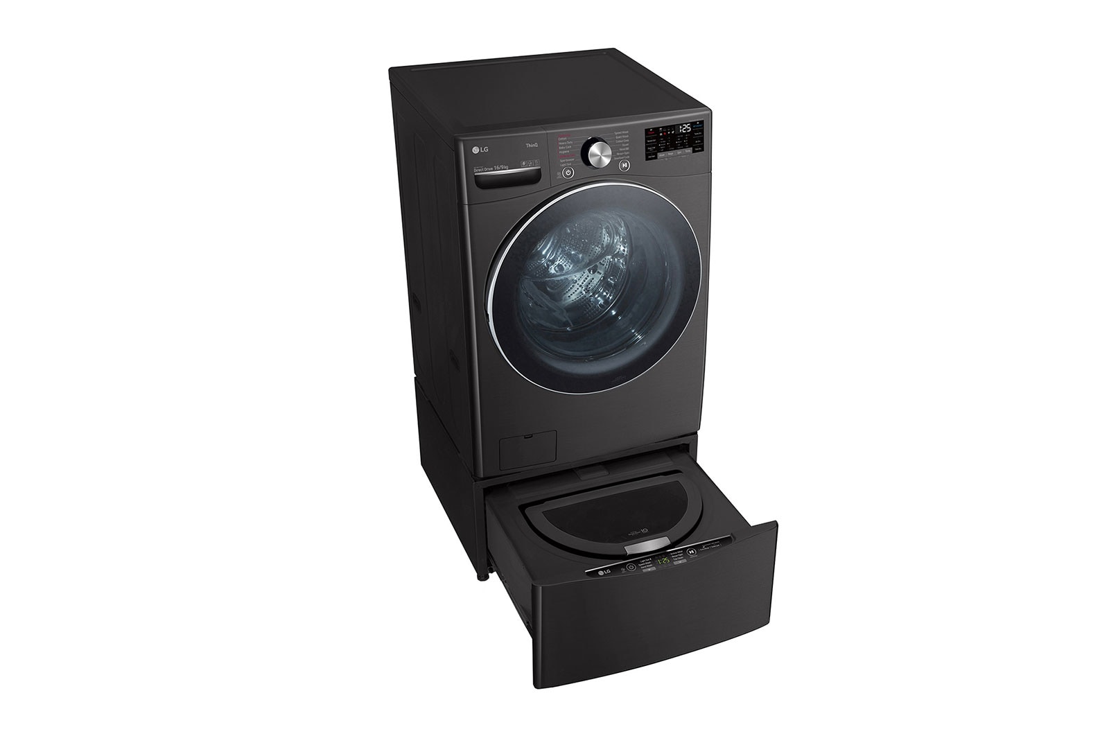 LG 19.5kg Total Washing Load TWINWash® System including LG MiniWasher, WXLC-1116B-WTP357B