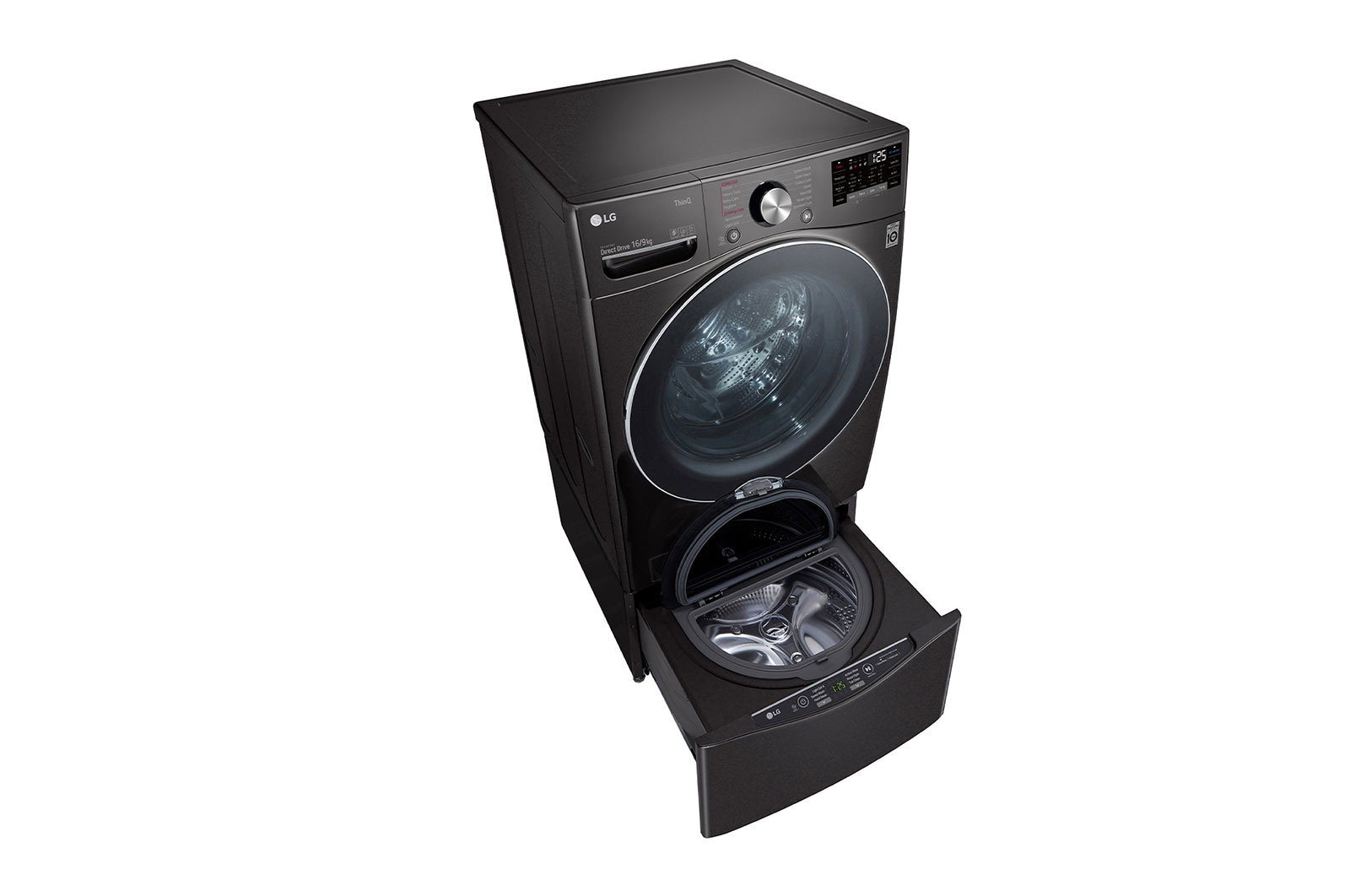 LG 19.5kg Total Washing Load TWINWash® System including LG MiniWasher, WXLC-1116B-WTP357B