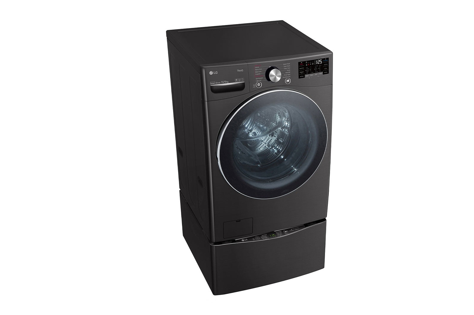 LG 19.5kg Total Washing Load TWINWash® System including LG MiniWasher, WXLC-1116B-WTP357B