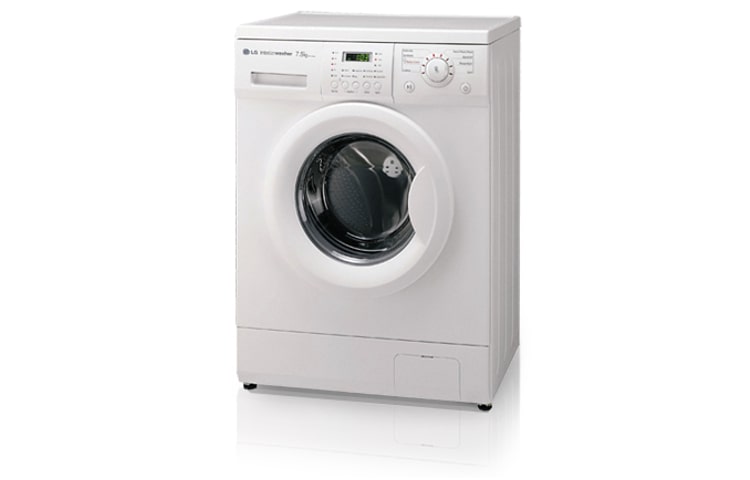 Front view of 7.5kg Front Load Washer (WELS 4 Star, 73 Litres per wash) WD-1049C