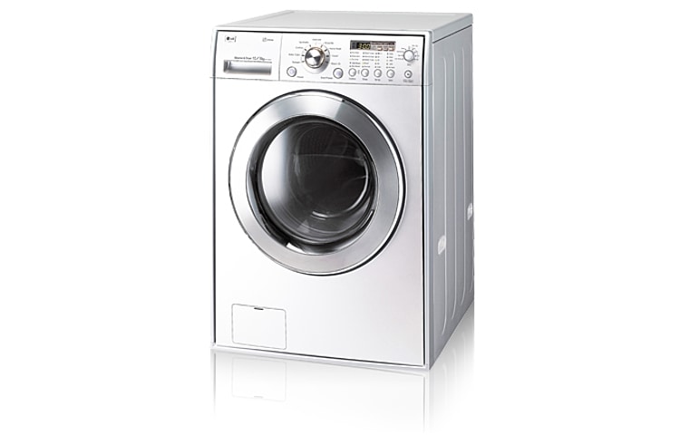 Front view of 10kg/6kg Steam Combined Washer &amp; Dryer (WELS 4.5 Star, 85 Litres per wash) WD-1255RD