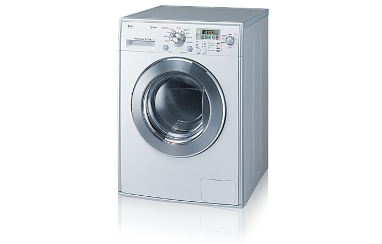 Front view of 8kg/4kg Steam Washer &amp; Dryer (WELS 4.5 Star, 67 Litres per wash) WD-1457RD