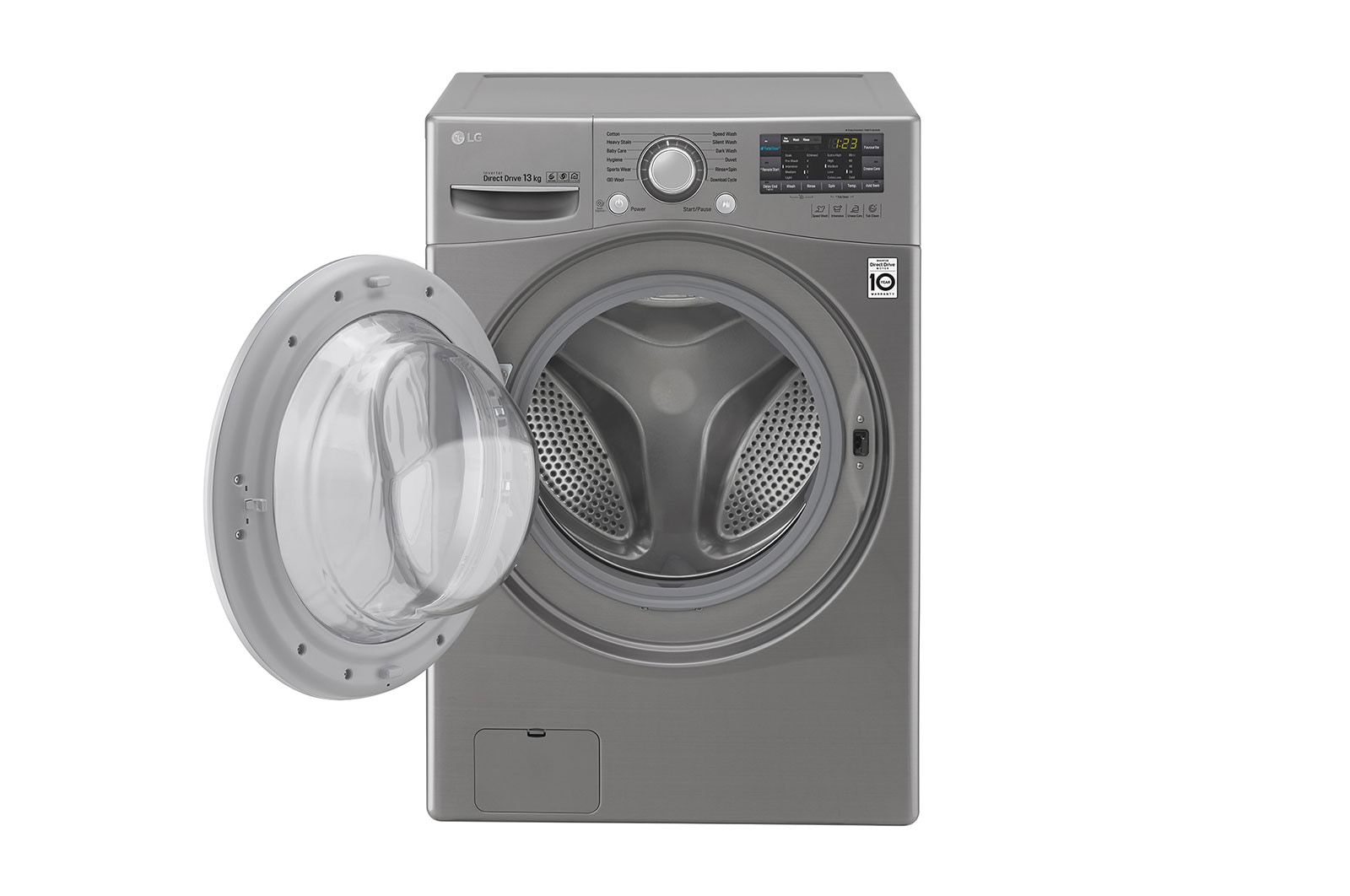 LG 13kg Front Load Washing Machine with Turbo Clean®, WD1013NDE