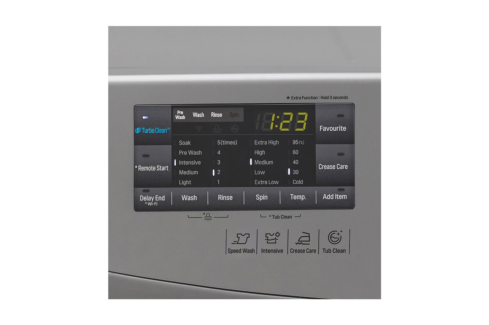 LG 13kg Front Load Washing Machine with Turbo Clean®, WD1013NDE