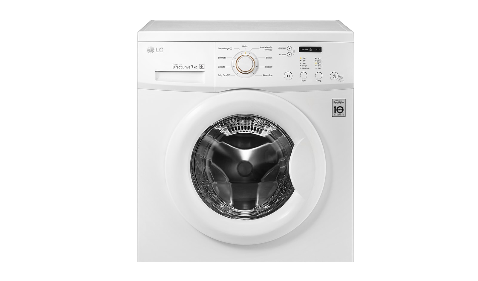 Lg inverter direct drive 7.5 kg front loader cheap