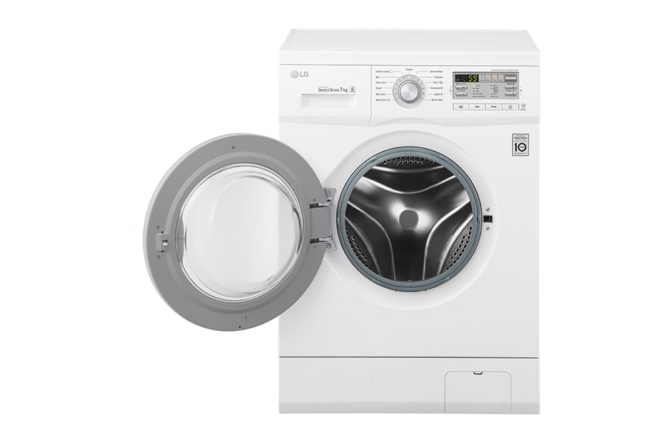 LG 7kg Direct Drive Front Loader Washing Machine, WD12021D6