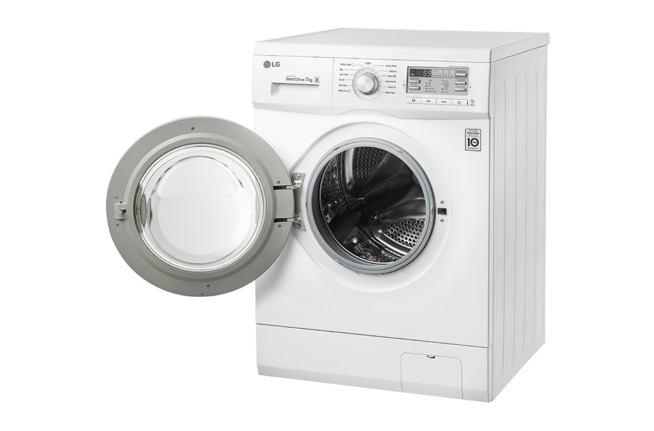 LG 7kg Direct Drive Front Loader Washing Machine, WD12021D6