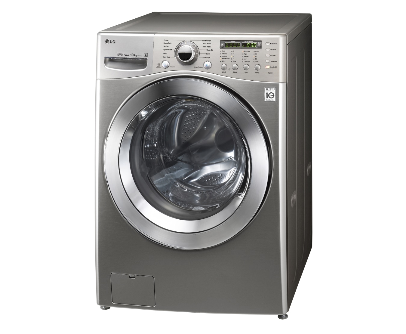 10kg Front Loader Washing Machine with 6 Motion Direct Drive WD12595D6 LG AU