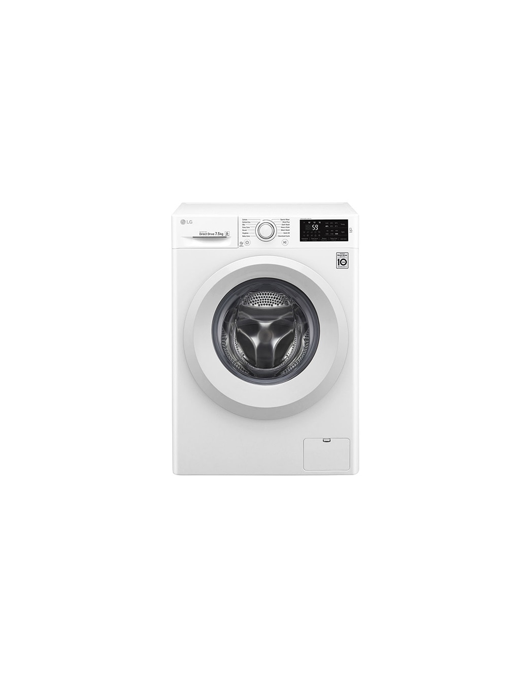 7.5kg Front Loader Washing Machine with 6 Motion Direct Drive WD1275TC5W LG AU