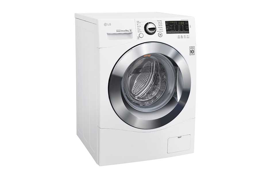 LG 8kg 6 Motion Direct Drive Front Load Washer, WD14024D6