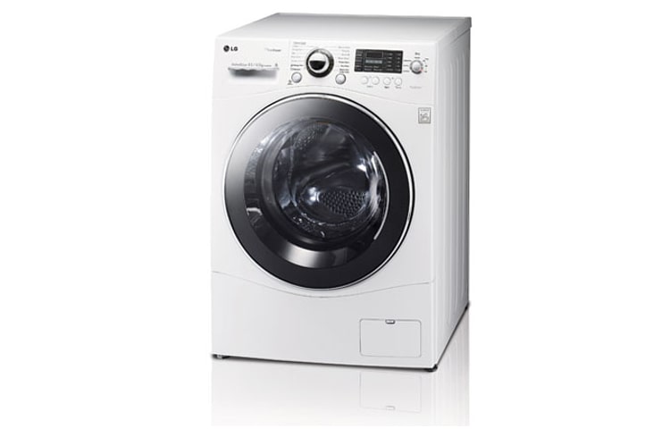 Front view of 8.5/4.5kg Direct Drive Front Load Steam Washer/Dryer WD14030FD6