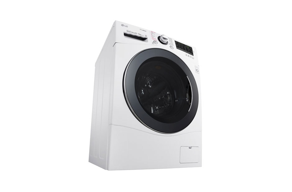 LG 9kg Front Load Washer & 5kg Dryer Combo with TrueSteam®, WD1409HPW
