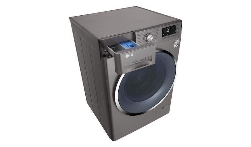 LG 9kg Front Loader Washing Machine with Turbo Clean®, WD1409NCE