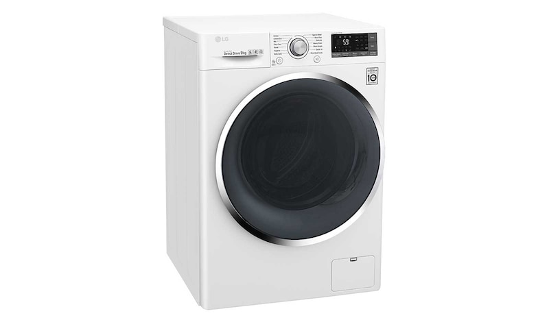 LG 9kg Front Loader Washing Machine with Turbo Clean®, WD1409NCW