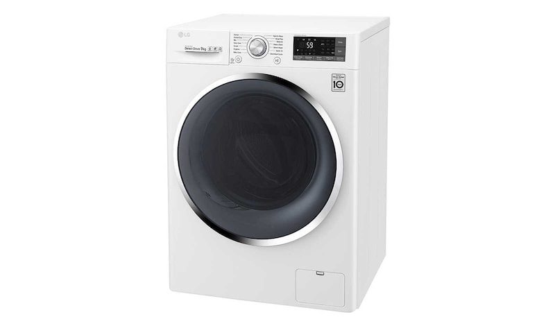 LG 9kg Front Loader Washing Machine with Turbo Clean®, WD1409NCW