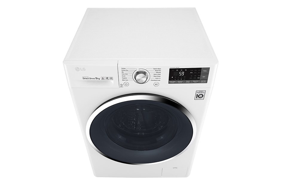 LG 9kg Front Loader Washing Machine with Turbo Clean®, WD1409NCW