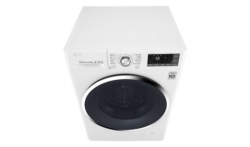 LG 9kg Front Loader Washing Machine with Turbo Clean®, WD1409NCW