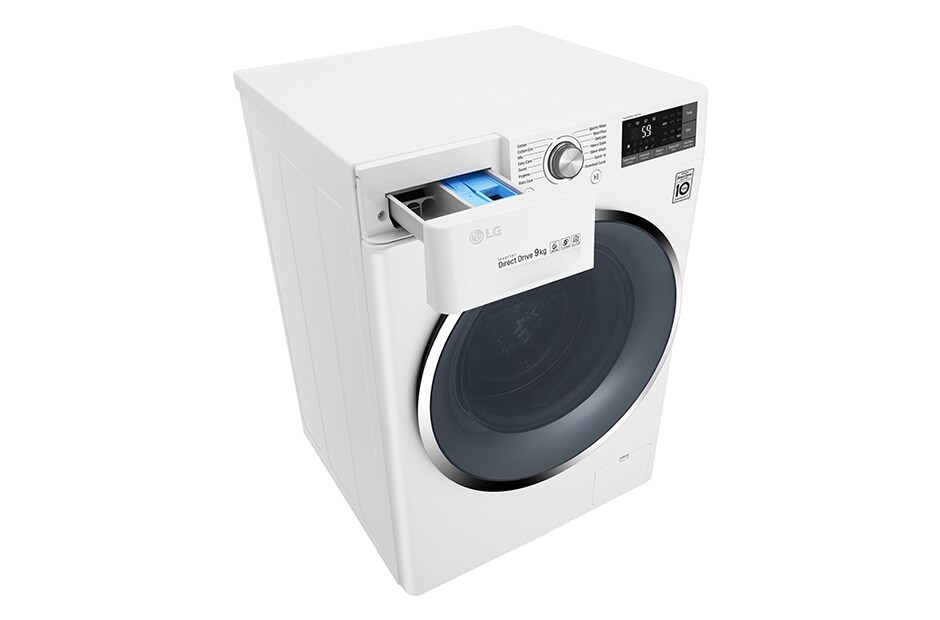 LG 9kg Front Loader Washing Machine with Turbo Clean®, WD1409NCW