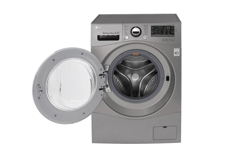 LG 9kg Front Loader Washing Machine with 6 Motion Direct Drive & TurboClean®, WD1409NPE