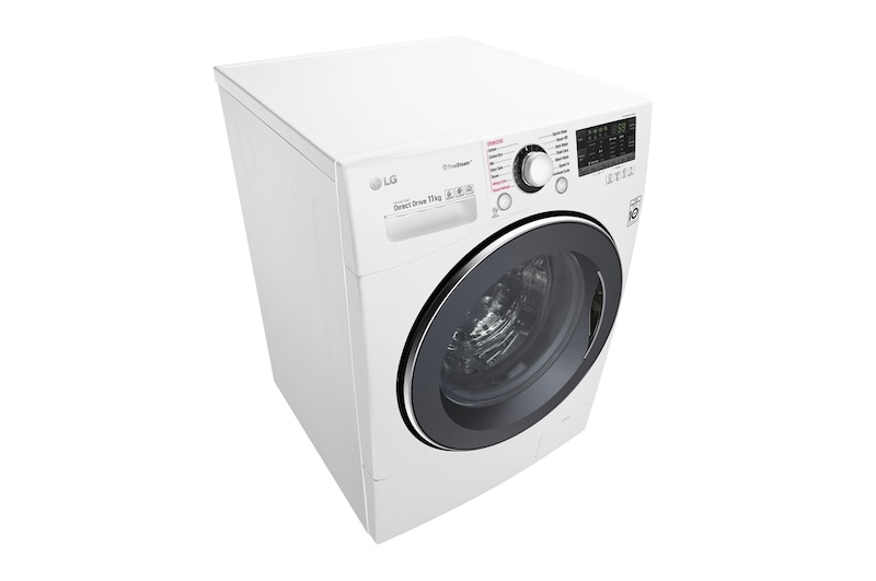 LG 11kg Front Loader Washing Machine  with True Steam®, WD1411SBW