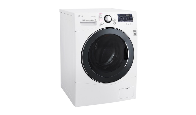 LG 8.5 / 4.5kg Direct Drive TrueSteam™ Front Load Washer / Dryer, WD14130FD6