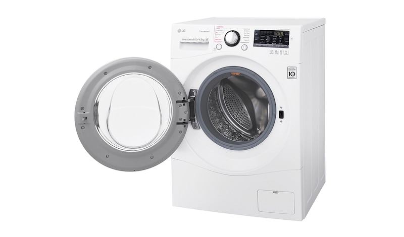 LG 8.5 / 4.5kg Direct Drive TrueSteam™ Front Load Washer / Dryer, WD14130FD6