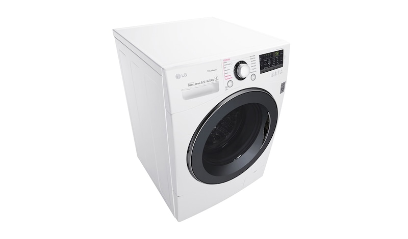 LG 8.5 / 4.5kg Direct Drive TrueSteam™ Front Load Washer / Dryer, WD14130FD6