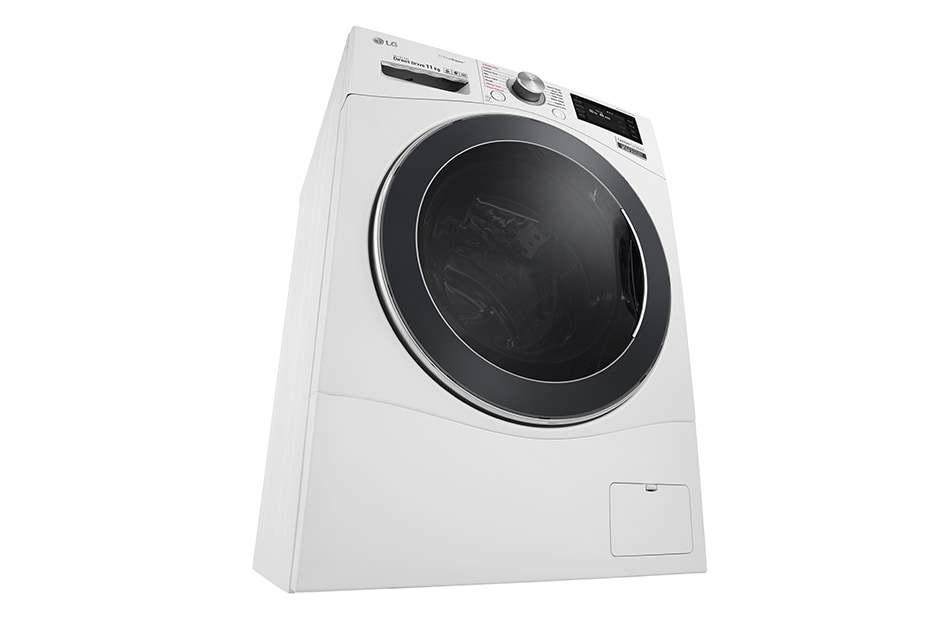 LG 11kg Centum™ Front Load Washer with Inverter Direct Drive Motor, WD1611SMW2