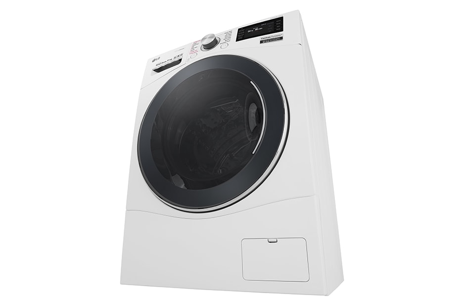 LG 11kg Centum™ Front Load Washer with Inverter Direct Drive Motor, WD1611SMW2