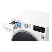 LG 7.5kg/4kg Front Loader Washer Dryer Combo with 6 Motion Direct Drive, WDC1475NCW