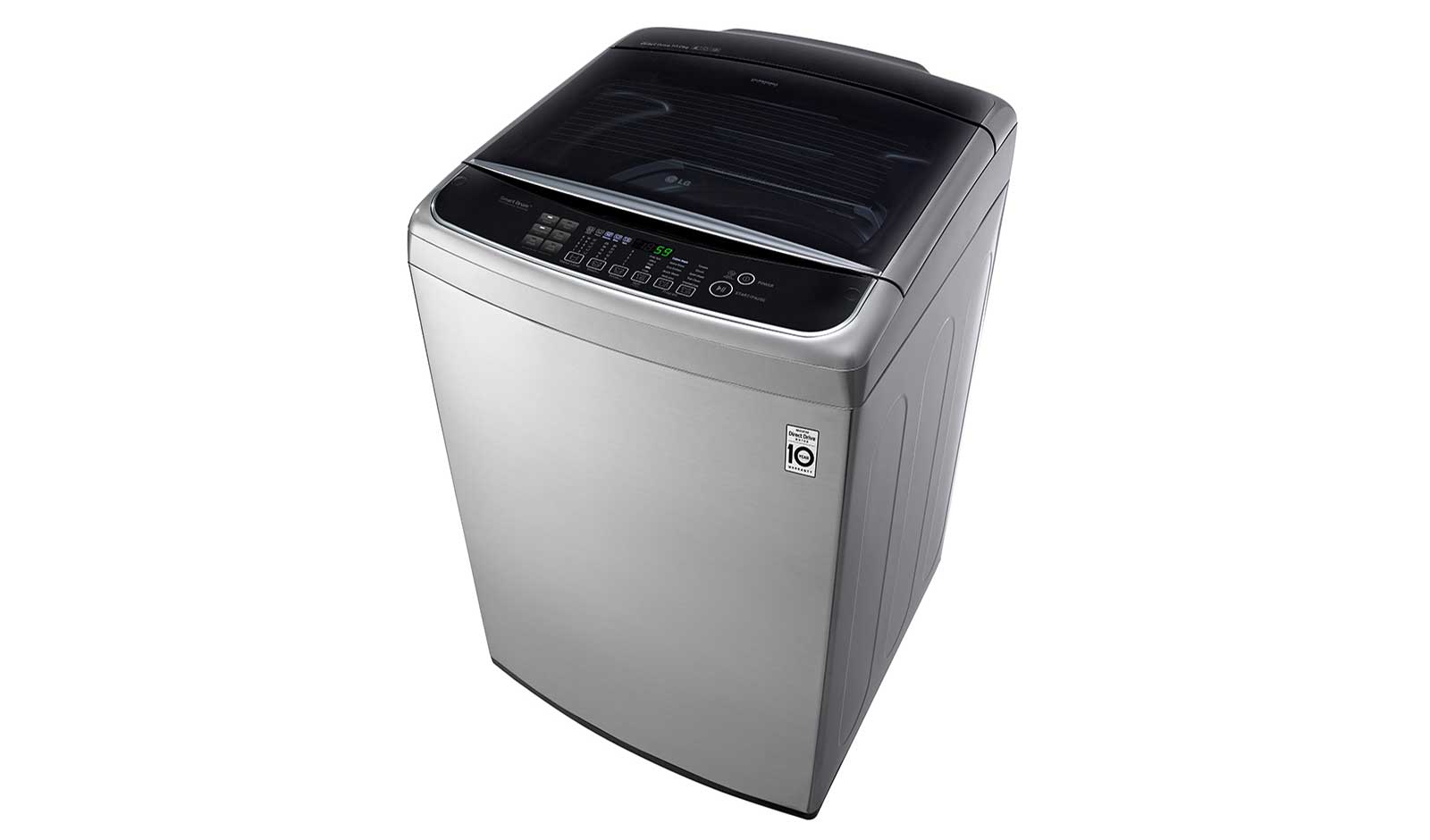 10kg Top Load Washing Machine with 6 Motion Direct Drive Smart THINQ WTG1032VF LG AU