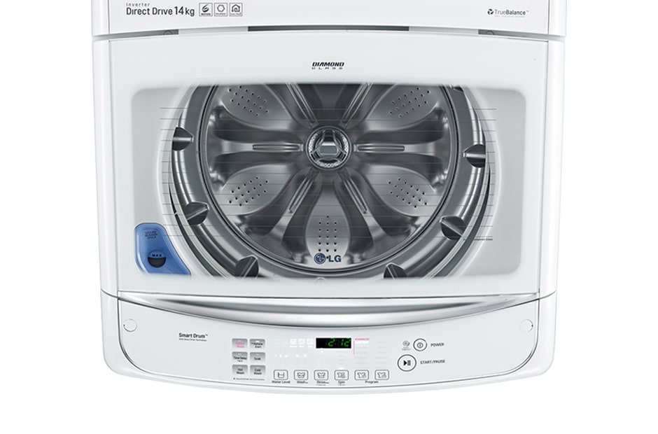 LG 14kg Top Load Washing Machine with 6 Motion Direct Drive, WTG1432WHF