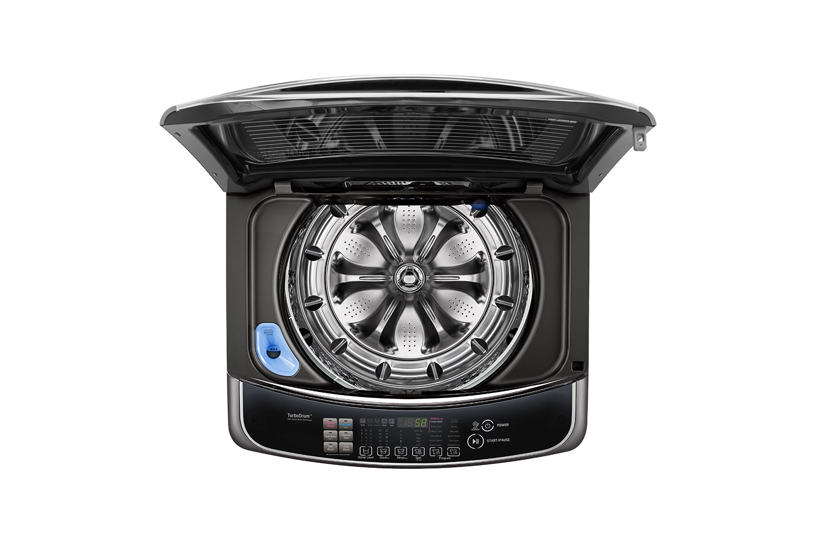 LG 14kg Top Load Washing Machine with TurboClean3D™, WTG1434BHF