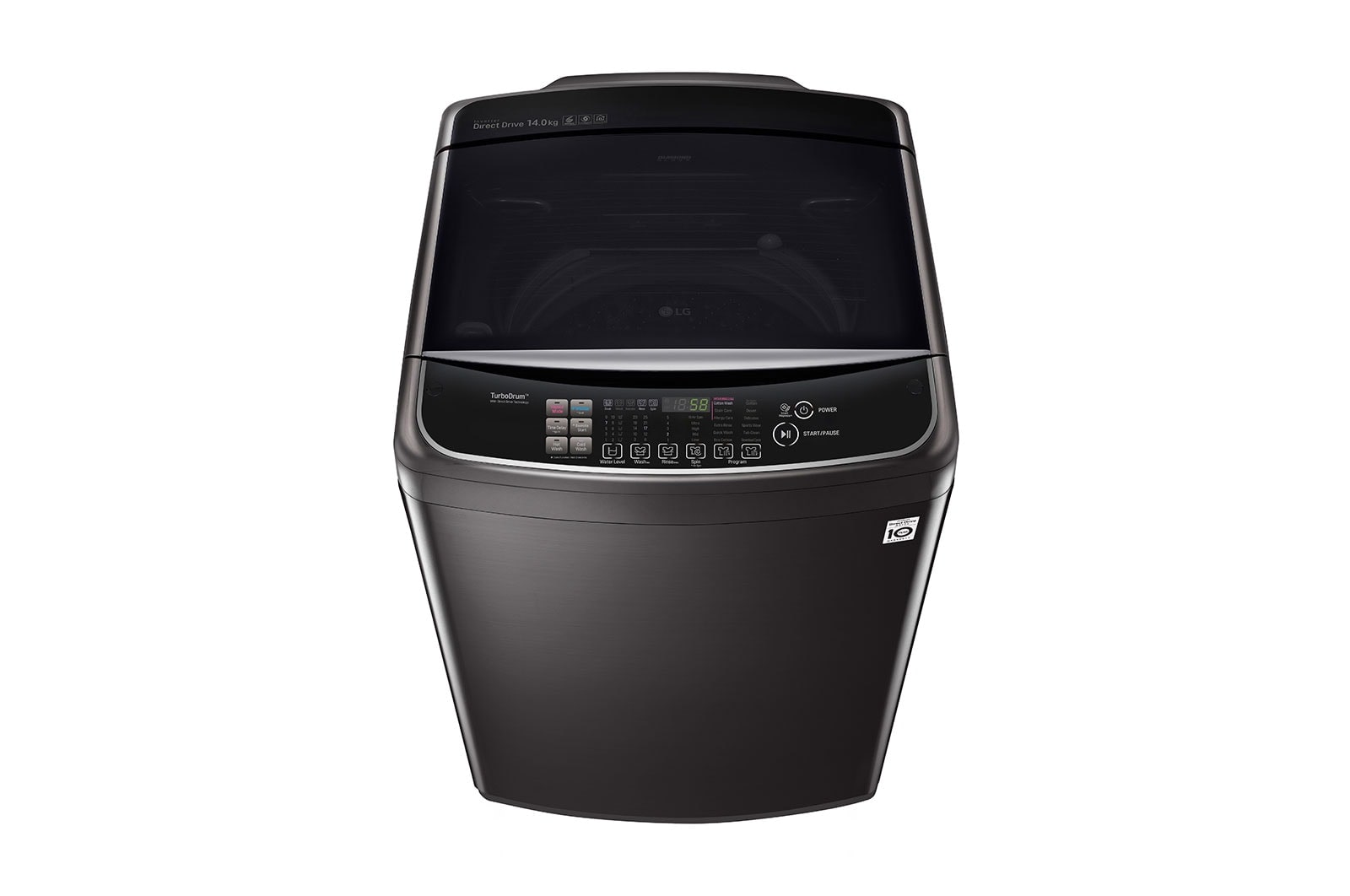 14kg Top Load Washing Machine with TurboClean3D WTG1434BHF LG AU
