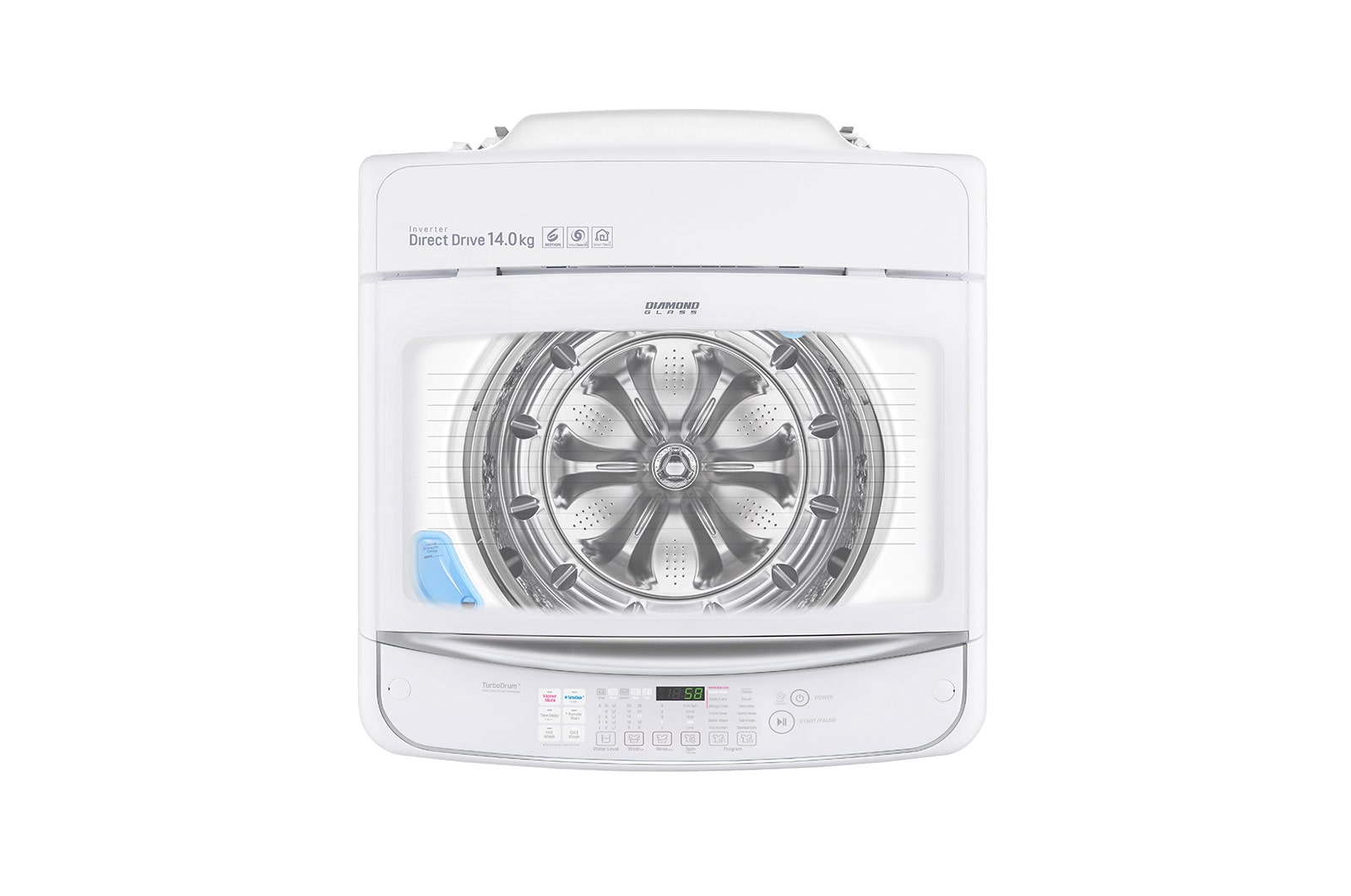 Lg top loader washing machine 14kg discount